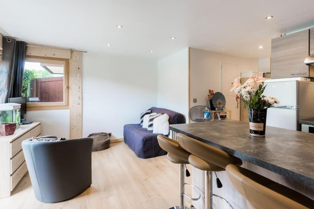Demi-Quartier Pied-A-Terre Cosy Face Aux Pistes De La Princesse 아파트 외부 사진